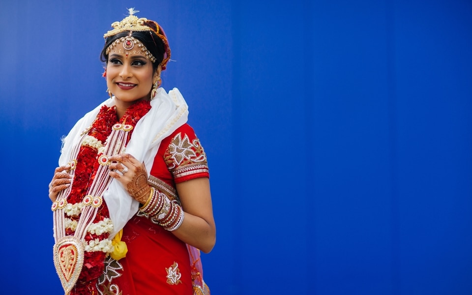 Moden Indian wedding photoshoot at Ikea