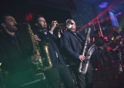 toronto wedding band horn players